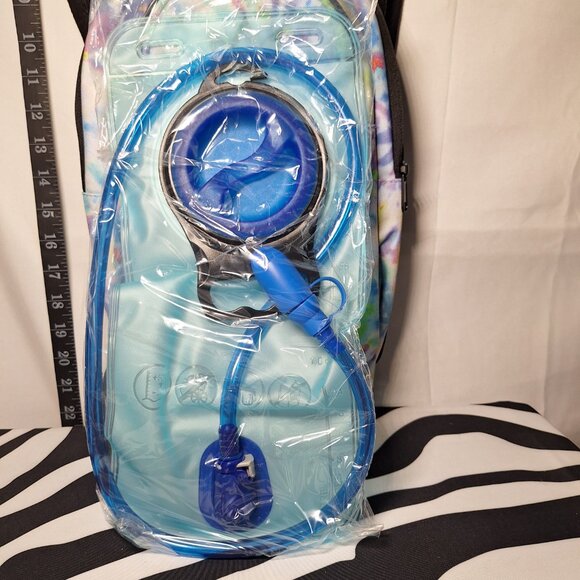 NWT Crazy Crowns Hydration Backpack with bladder - tie dye - NEW main image 5